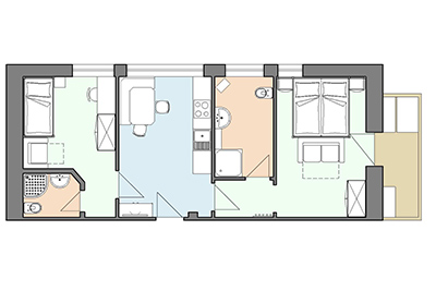 Grundriss Wohnung Ringelblume