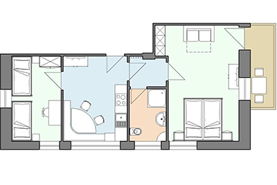 Grundriss Wohnung Sommerwiese