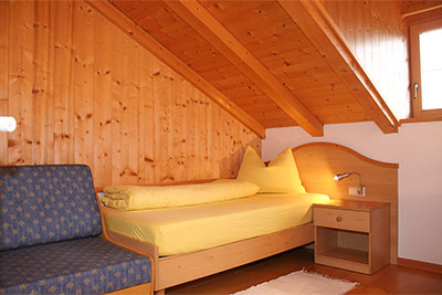 Kinderzimmer in der Ferienwohnung Ringelblume