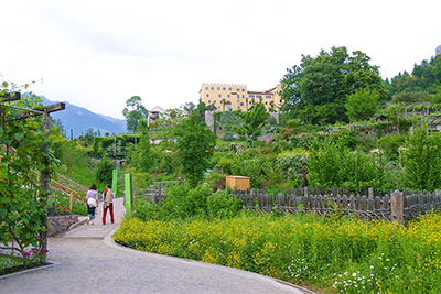 Die Gärten von Schloss Trauttmansdorff